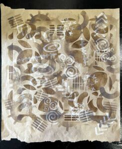 Read more about the article Using Weeded Paper from Cutting Machine as a Stencil