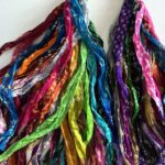 Multi-Coloured Sari Silk from Ebay 6-9-23