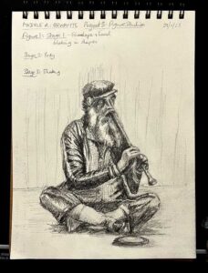 Read more about the article Online Art Course – Figure Studies – Introduction and Figure 1, and a New Lap Desk