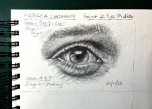 Read more about the article Online Art Course – Working on the Second Project
