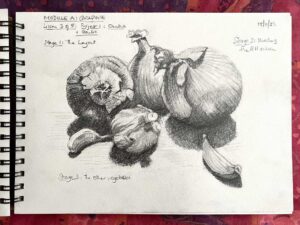 Read more about the article Online Art Course – Completing my First Project