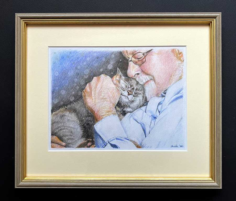 Read more about the article Cats in Coloured Pencils