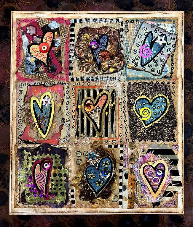 Read more about the article Teabag Art – Collage Fragments