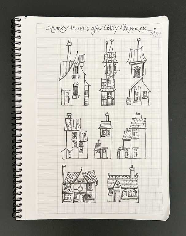Read more about the article Quirky Houses and a Greedy Cat Update