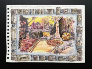 Read more about the article Online Art Course – The Landscape Challenge Part 2, and Ruby has been Helping