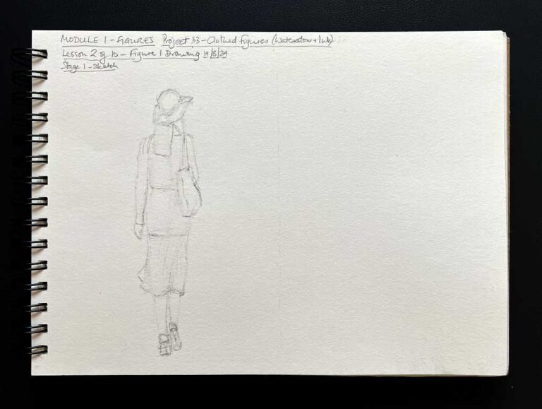 Online Art Course - Figures Module - Beginning the First Project ...