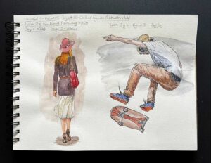 Read more about the article Online Art Course – Figures Module – Beginning the First Project