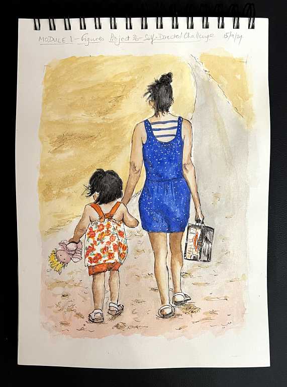 Read more about the article Online Art Course – Completing the Figures Module