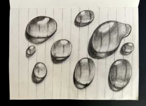 Read more about the article Water Droplets in Graphite