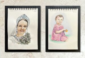 Read more about the article Online Drawing Course – Self Portraits