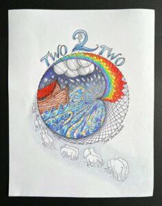 Read more about the article Times Table Art – Two Times Table – Two by Two