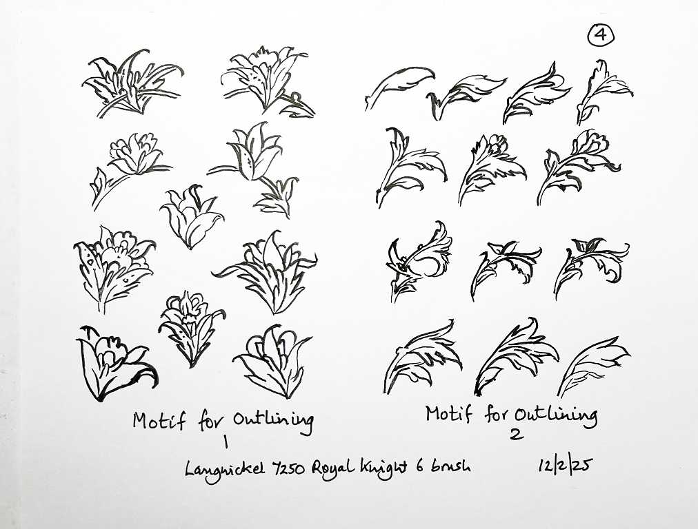 Read more about the article Domestika Course – Islamic Art – Continuing with Ink Practice