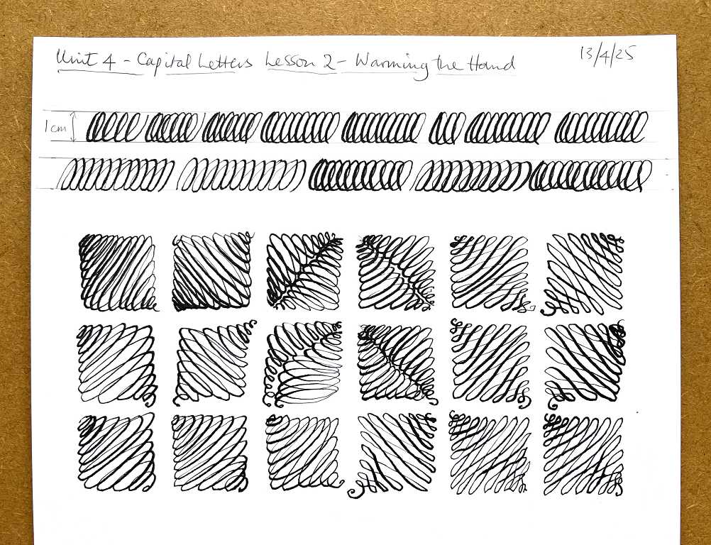 Read more about the article Domestika Course – English Calligraphy – Beginning to Work on Capital Letters
