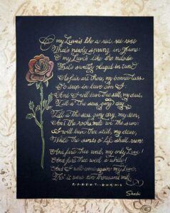 Read more about the article Domestika Course – English Calligraphy – Final Project