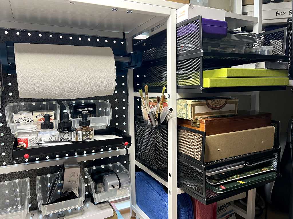 Read more about the article Additions to my New Shelf Unit in the Studio