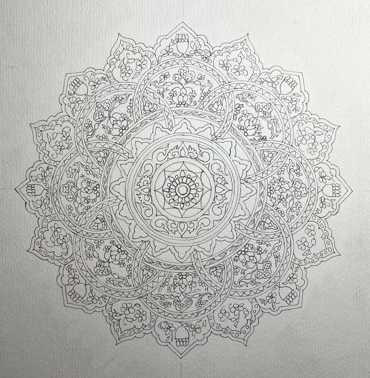 Read more about the article Islamic Art – Shamsa Part 1 – The Drawing