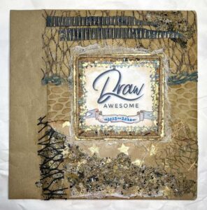 Read more about the article DrawAwesome Album Part 7 – Completing the Cover Embellishment