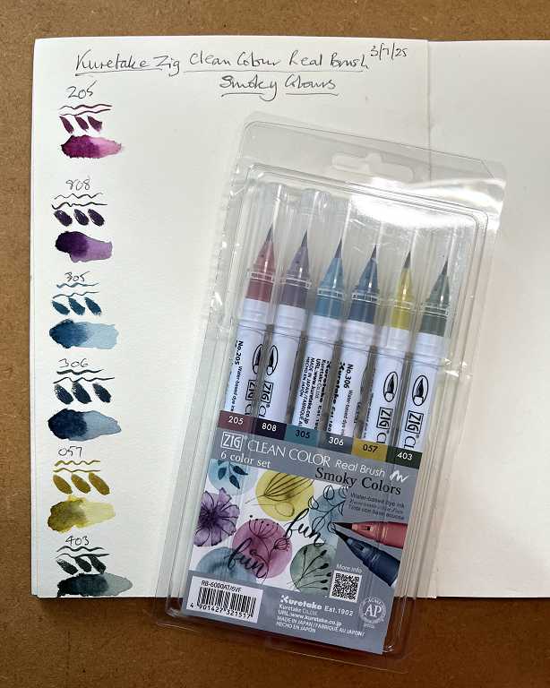 Read more about the article New Kuretake Pens
