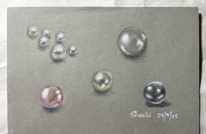 Read more about the article Pearls – Coloured Pencils