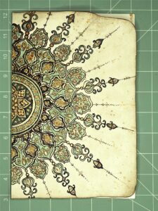 Read more about the article Islamic Art Album – First Page – Green Shamsa