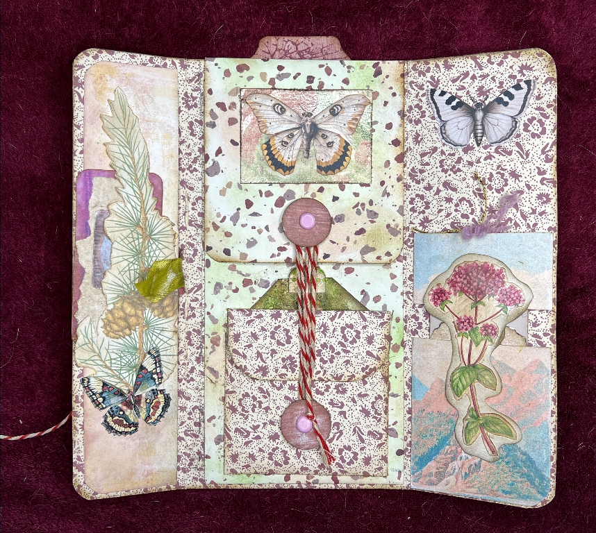 Read more about the article Tissue Box Folios Part 2 – Completion of Floral Folio
