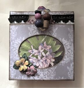 Read more about the article Square Tissue Box Folio 1 – Floral