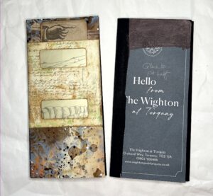 Read more about the article Double Tri-Fold Junk Mail Folio Part 1 – Construction and Beginning the Covering