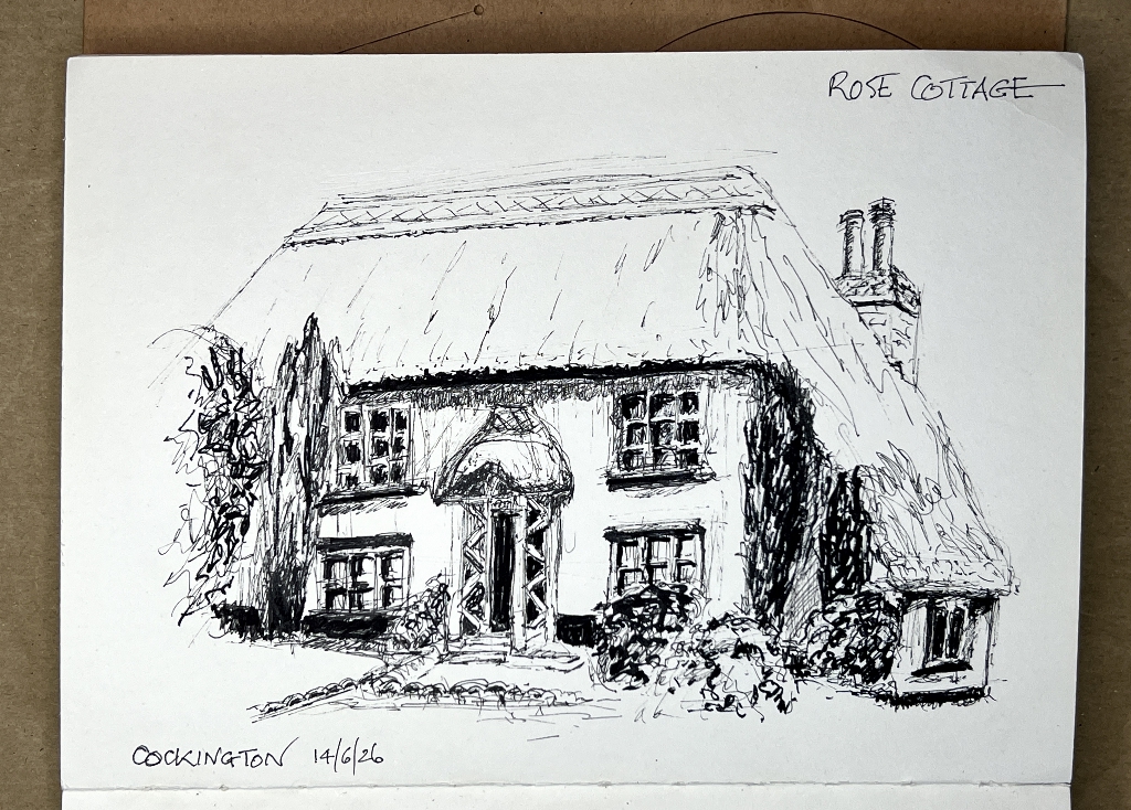 You are currently viewing Sketching at Cockington Again
