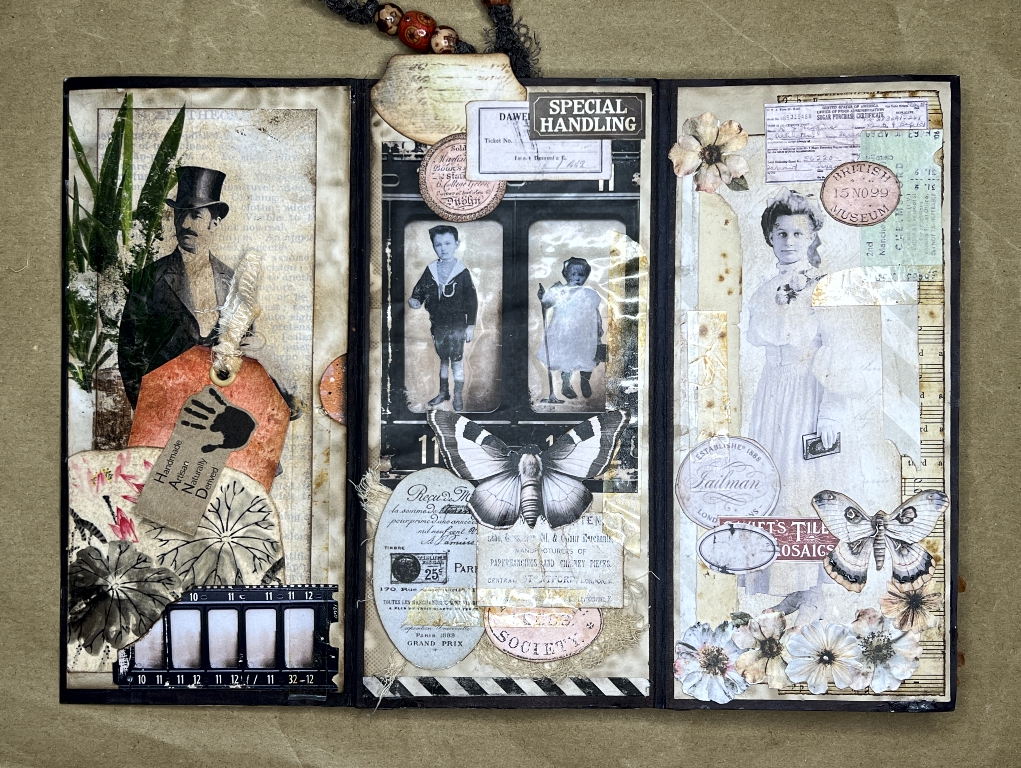 You are currently viewing Double Tri-Fold Junk Mail Folio Part 4 – Decorating the First Folio