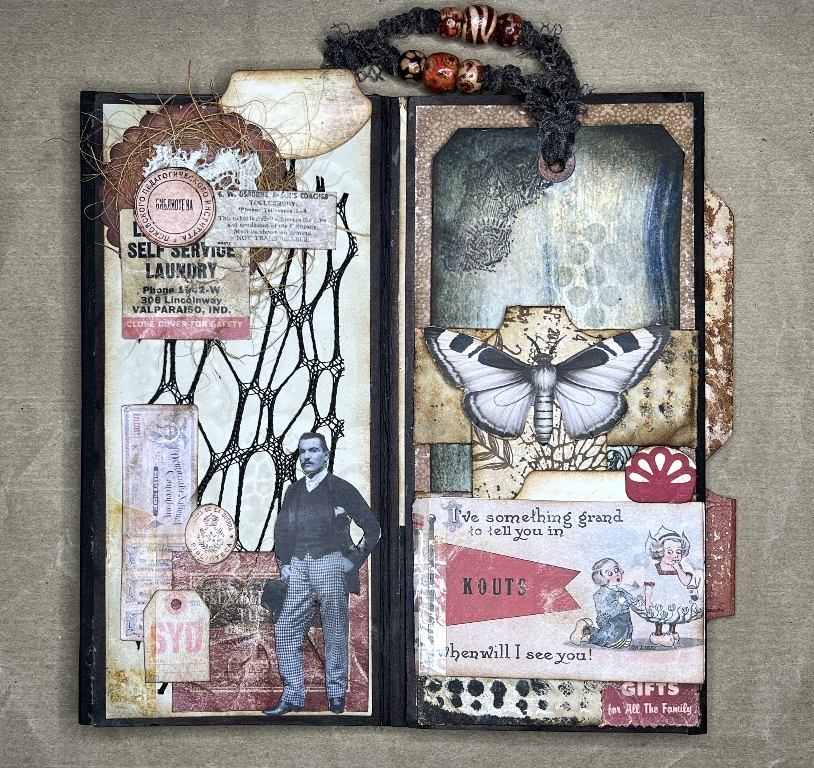 You are currently viewing Double Tri-Fold Junk Mail Folio Part 5 – Decorating the Second Folio