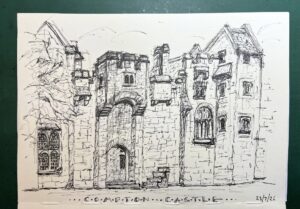 Read more about the article Sketching at Compton Castle Again