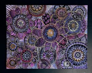 Read more about the article Watercolour Floral Doodle
